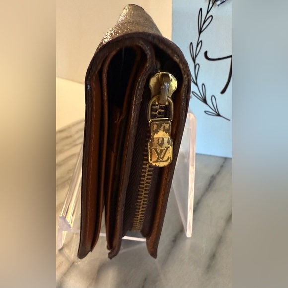 Louis Vuitton Brown Monogram Zippy Wallet 1998 SP0948 Cleaned Professional 6x4 - Picture 5 of 16